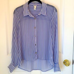 Forever 21 Striped Blouse